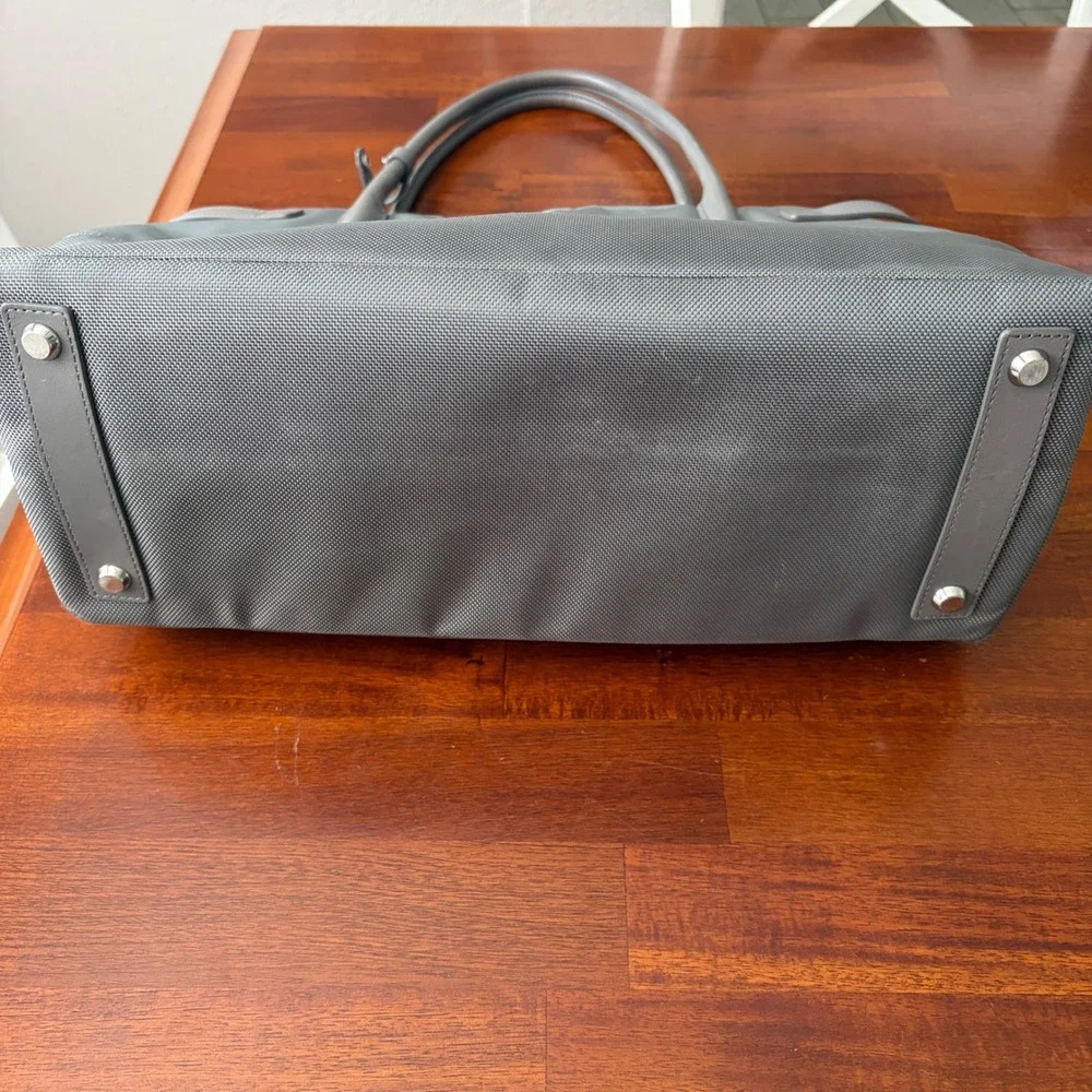 Tumi Gray Crissy Business Laptop Tote Bag